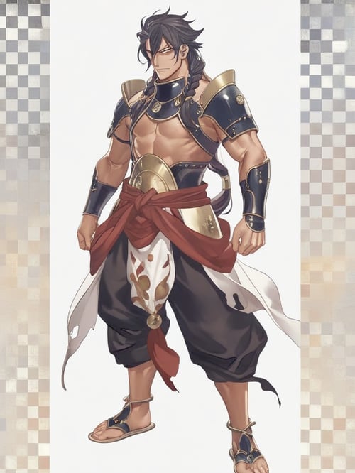 gbf碧蓝幻想持斧罗摩Parashurama by 阿瑞伊aruiy1号 on Tensor.Art