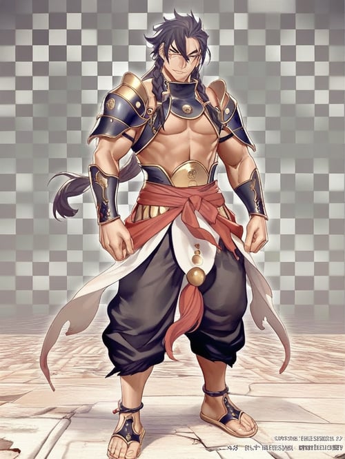 gbf碧蓝幻想持斧罗摩Parashurama by 阿瑞伊aruiy1号 on Tensor.Art