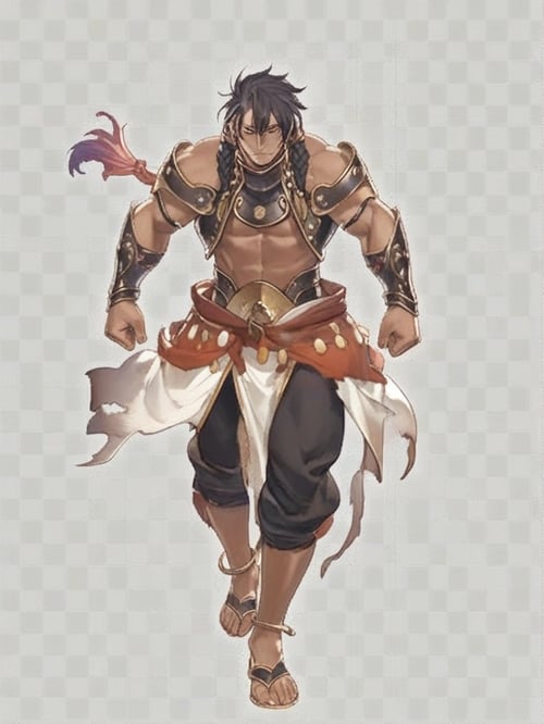 gbf碧蓝幻想持斧罗摩Parashurama by 阿瑞伊aruiy1号 on Tensor.Art