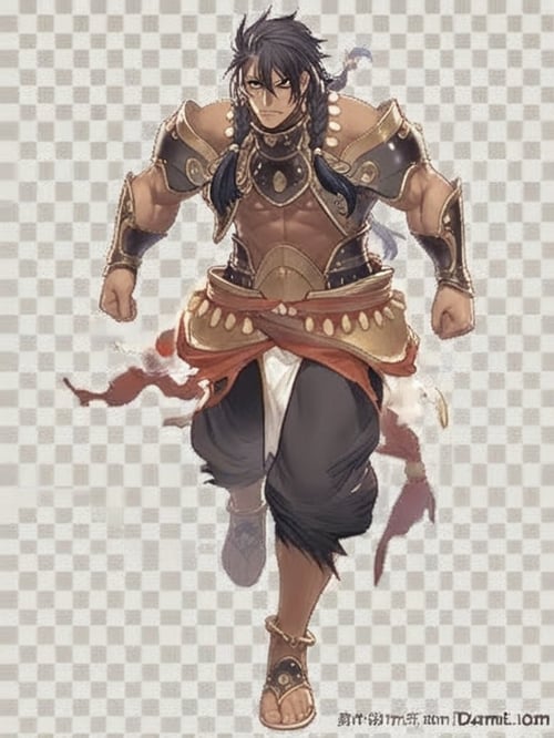 gbf碧蓝幻想持斧罗摩Parashurama by 阿瑞伊aruiy1号 on Tensor.Art