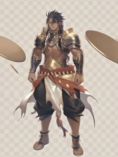 gbf碧蓝幻想持斧罗摩Parashurama by 阿瑞伊aruiy1号 on Tensor.Art