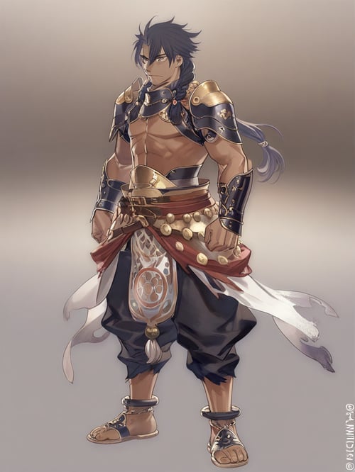 gbf碧蓝幻想持斧罗摩Parashurama by 阿瑞伊aruiy1号 on Tensor.Art