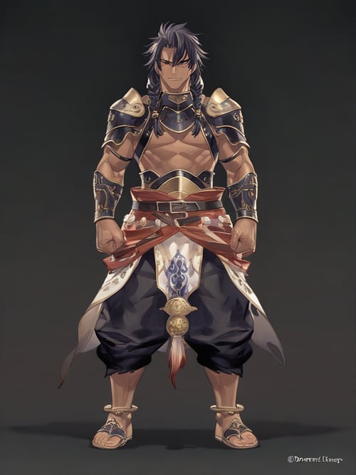 gbf碧蓝幻想持斧罗摩Parashurama by 阿瑞伊aruiy1号 on Tensor.Art
