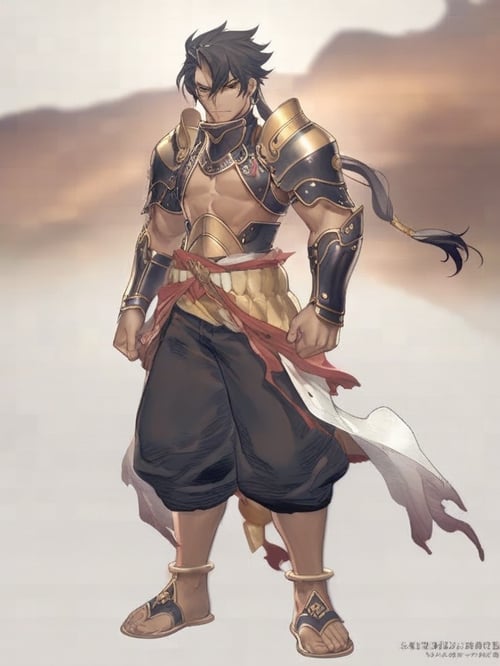 gbf碧蓝幻想持斧罗摩Parashurama by 阿瑞伊aruiy1号 on Tensor.Art