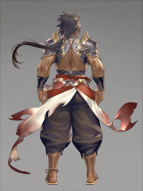 gbf碧蓝幻想持斧罗摩Parashurama by 阿瑞伊aruiy1号 on Tensor.Art
