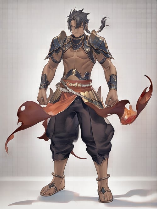 gbf碧蓝幻想持斧罗摩Parashurama by 阿瑞伊aruiy1号 on Tensor.Art