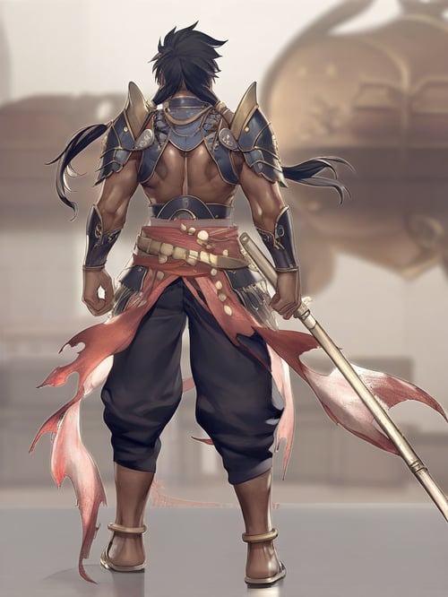 gbf碧蓝幻想持斧罗摩Parashurama by 阿瑞伊aruiy1号 on Tensor.Art
