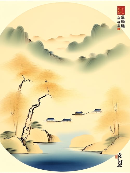 国风山水花 by 懿轩 on Tensor.Art
