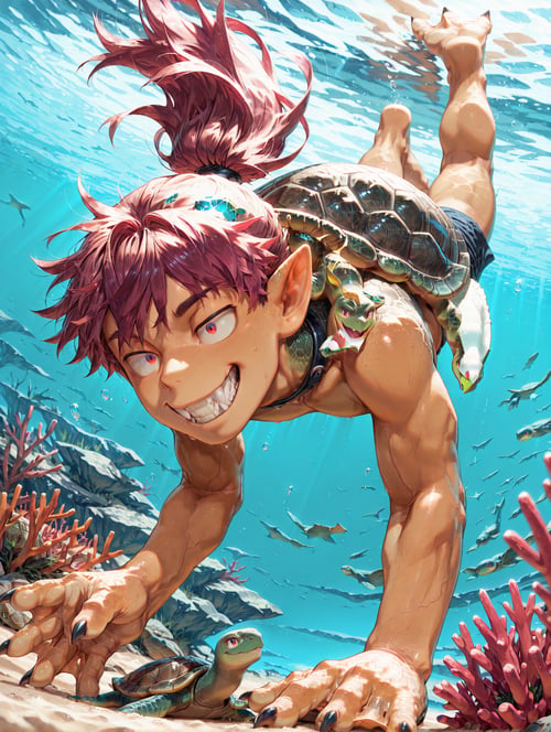 河童(kappa) by Yamada Keita on Tensor.Art