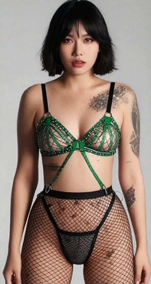 Fishnet pantyhose by user_962961393500345146 on Tensor.Art