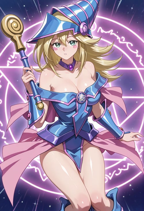 Black Magician Girl - Yu-Gi-Oh! DSOD by cs12345 on Tensor.Art