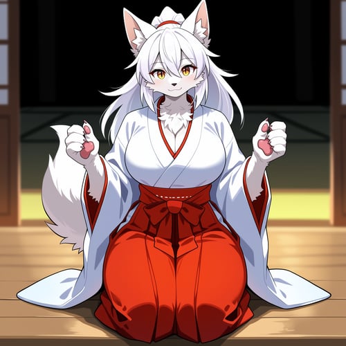 巫女/miko(anima,XL) by miaomiao on Tensor.Art
