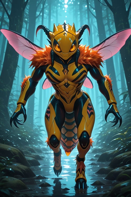 Monster Bee  by lollol1994lol on Tensor.Art