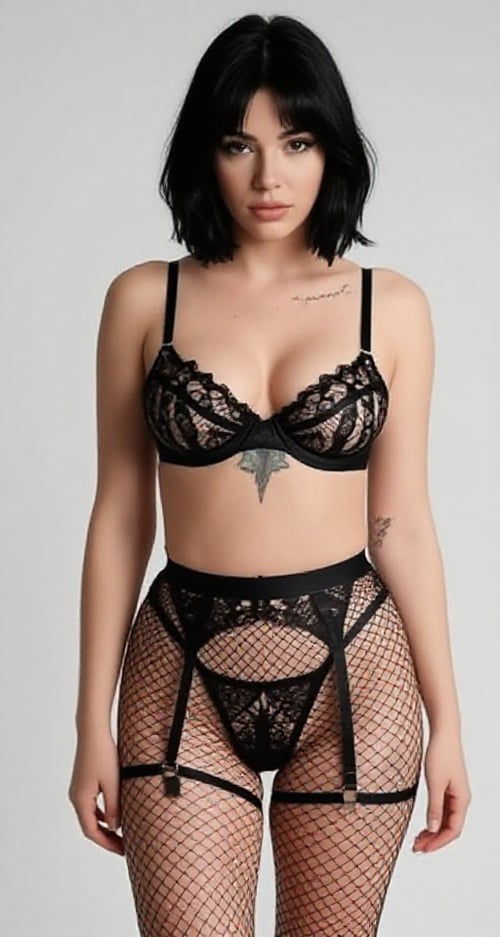 Fishnet pantyhose by user_962961393500345146 on Tensor.Art