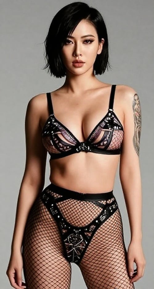 Fishnet pantyhose by user_962961393500345146 on Tensor.Art