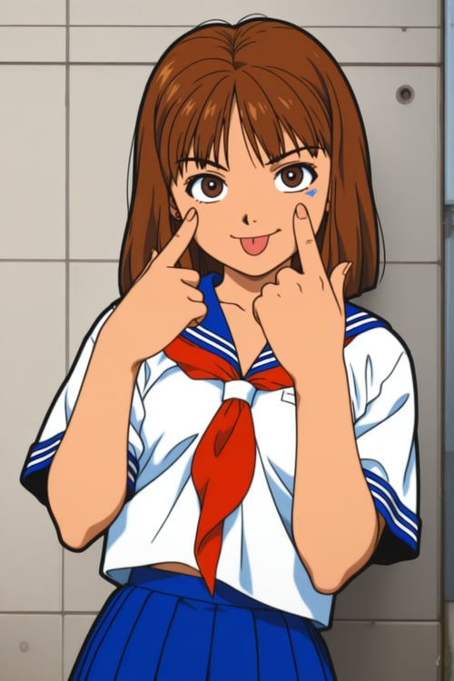 ジャンケンゲーム あっち向いてホイ!の女の子 by daretoku-2 on Tensor.Art