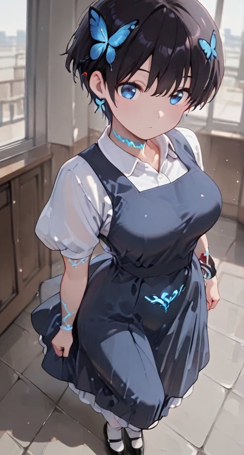 Apron dress School uniform［ドレス制服］ by らび@kiyoka_succubus on Tensor.Art