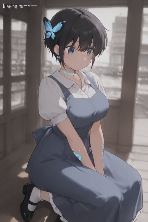 Apron dress School uniform［ドレス制服］ by らび@kiyoka_succubus on Tensor.Art