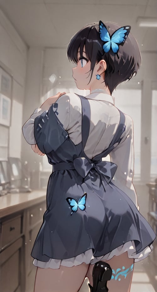Apron dress School uniform［ドレス制服］ by らび@kiyoka_succubus on Tensor.Art