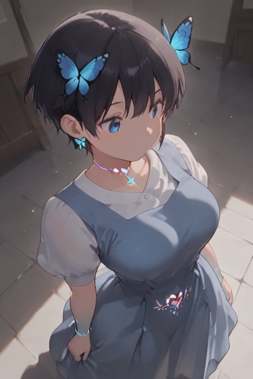 Apron dress School uniform［ドレス制服］ by らび@kiyoka_succubus on Tensor.Art