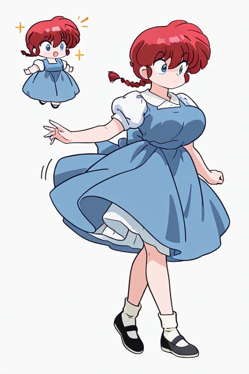 Apron dress School uniform［ドレス制服］ by らび@kiyoka_succubus on Tensor.Art