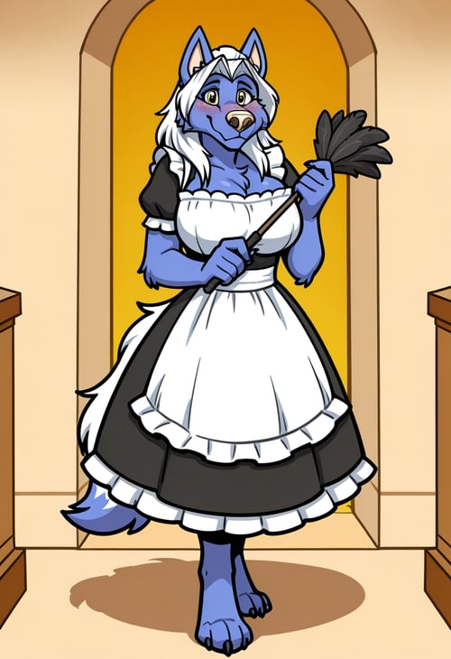 Maxie Wolf (Sneezethewolf) by Ironytail34 on Tensor.Art