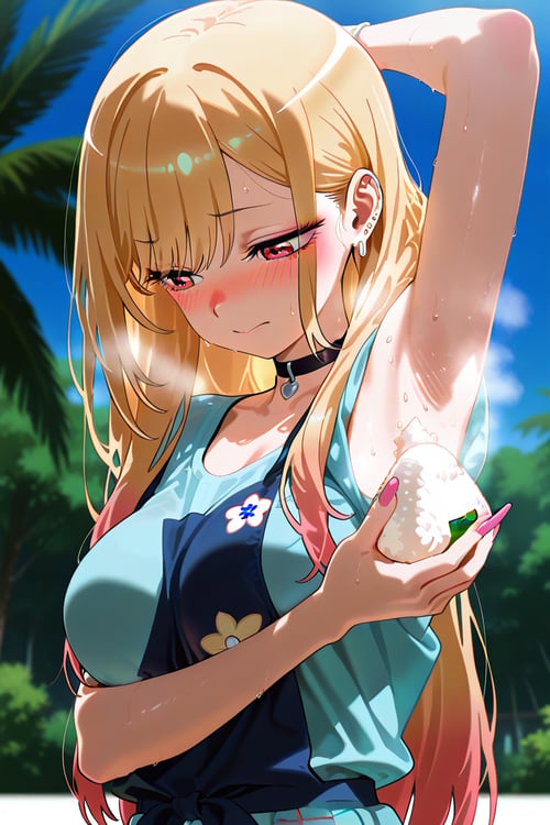 Armpit Onigiri (脇おにぎり) - Concept by muspelnest on Tensor.Art
