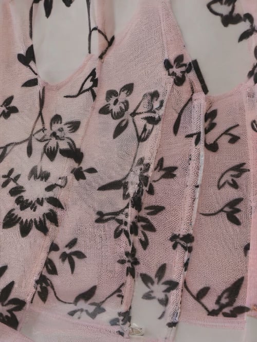 floral print cami top by Noah150996 on Tensor.Art