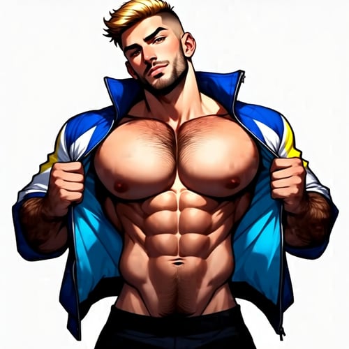 EyeCandy | Bulging Pecs by AI_Wired on Tensor.Art