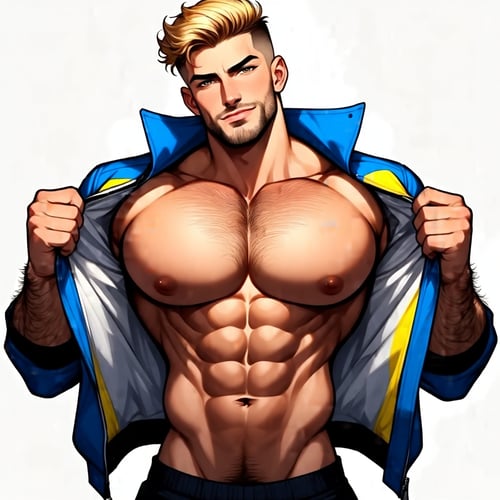 EyeCandy | Bulging Pecs by AI_Wired on Tensor.Art