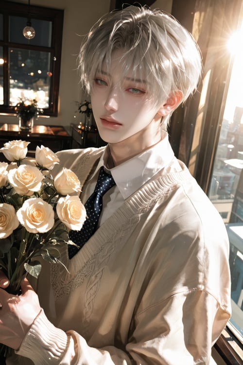 Semi-realistic | Manhwa Male Lead & Glossy Skin by NxyF!ng on Tensor.Art