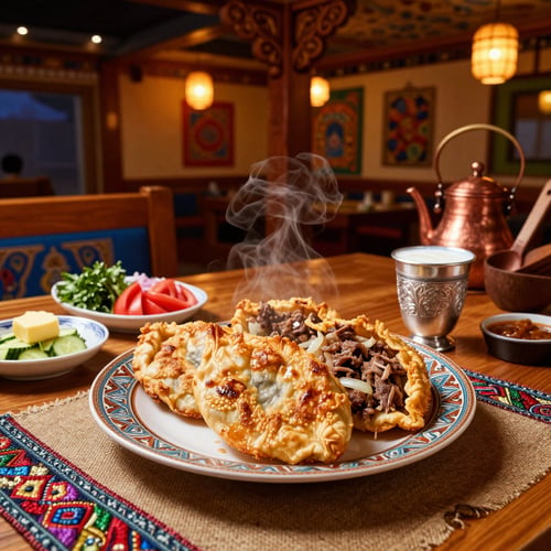 Mongolian Dishes by Antu2025 on Tensor.Art