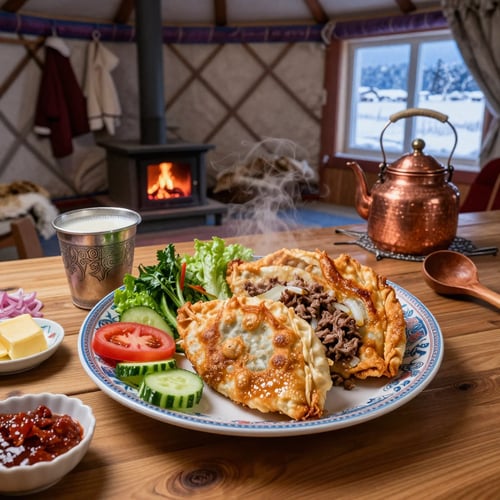 Mongolian Dishes by Antu2025 on Tensor.Art