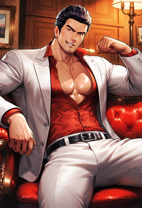 Kiryu Kazuma(桐生一馬) 龍が如く by ぐり on Tensor.Art