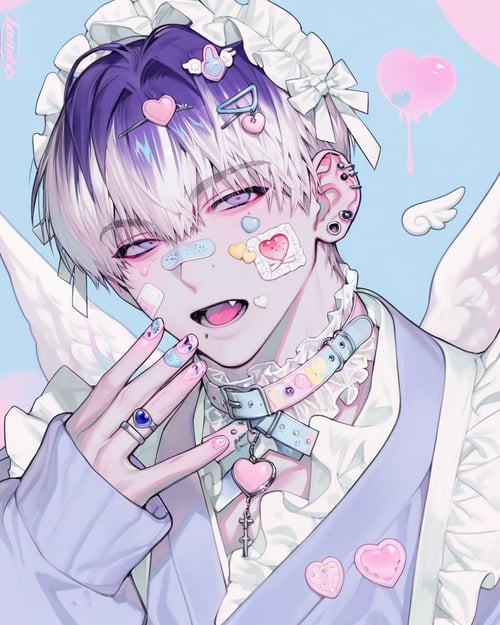 𝗴ra𝘆✙𝖻𝗹𝖾𝖾𝖽  by KAIVAL on Tensor.Art