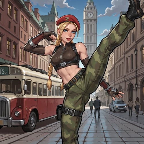 Vv.LXVIII - Fortnite - Tactical Cammy White [Char] by ValienteVanguard68 on Tensor.Art