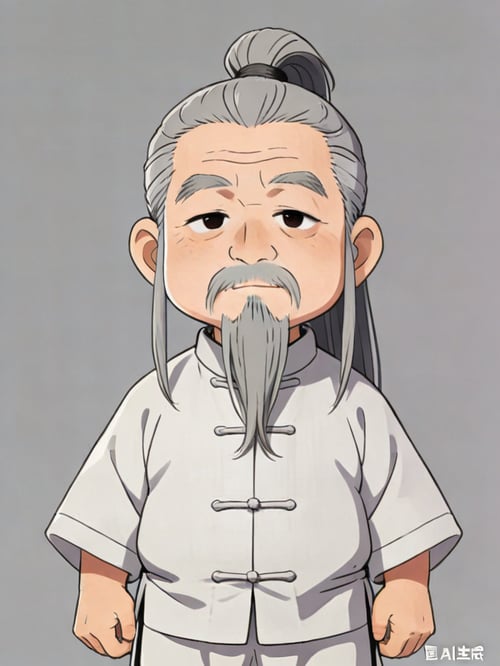 chinese old man by Edward on Tensor.Art
