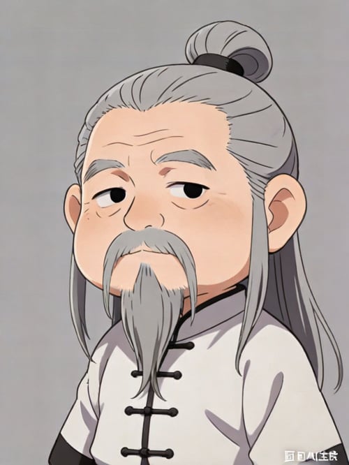 chinese old man by Edward on Tensor.Art