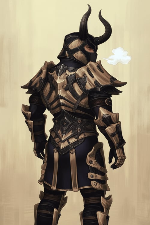DragonEbonSteel Armor by PepeTHunter on Tensor.Art