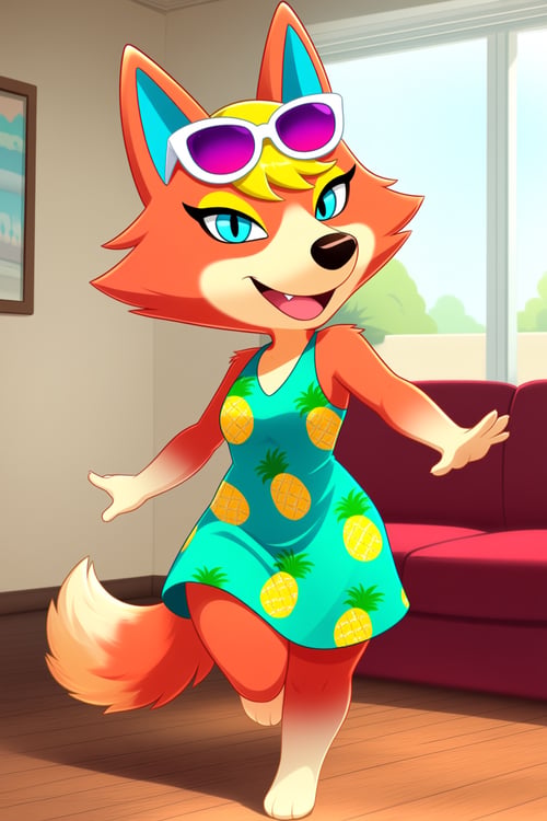 Lonbluewolf Style  by FinisherStrike on Tensor.Art