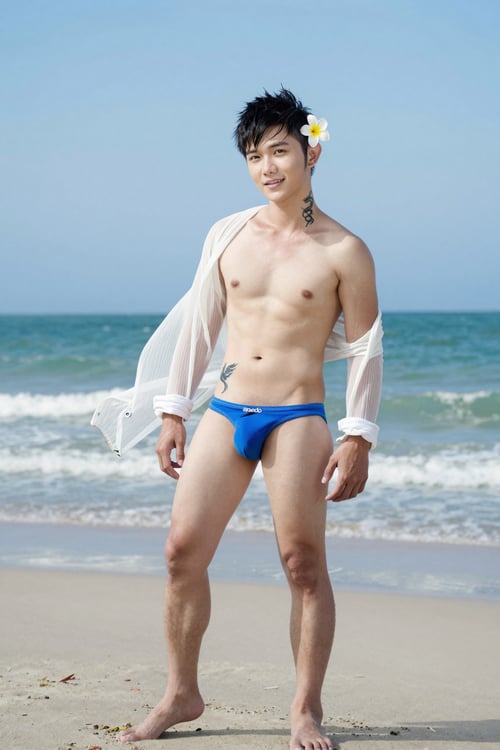  BLUE MEN 尚恩 by t2299219 on Tensor.Art