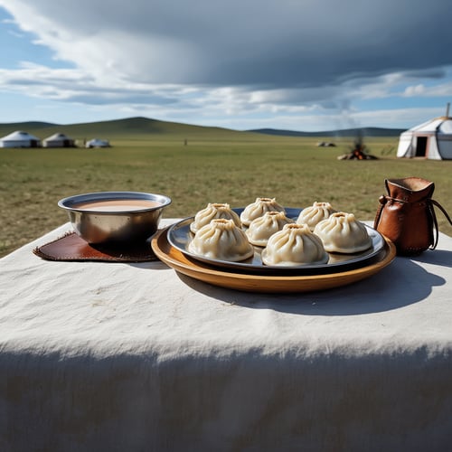 Mongolian Dishes by Antu2025 on Tensor.Art
