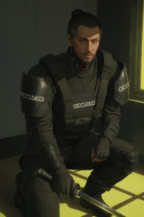 Goro Takemura. Cyberpunk 2077 by Madre_Mor on Tensor.Art