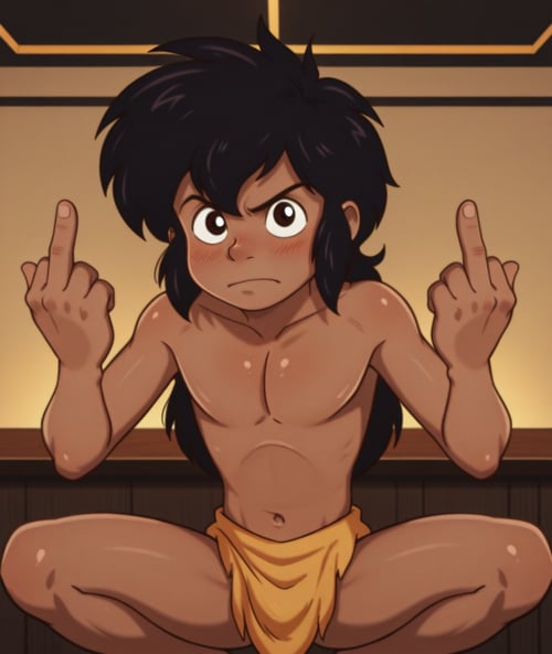 Mowgli - 1989 anime by Kasedjin on Tensor.Art