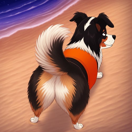 Maggie Australian Shepard by Xposing_Organisms on Tensor.Art