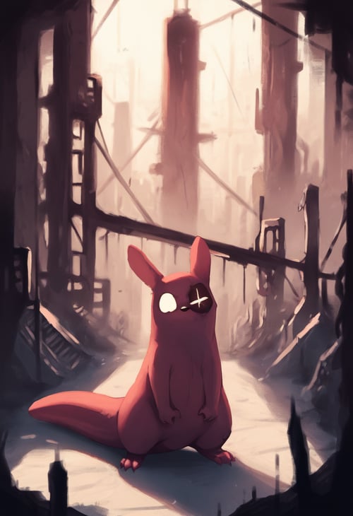 Artificer Slugcat (Rain World) [PonyXL] by Maggot on Tensor.Art