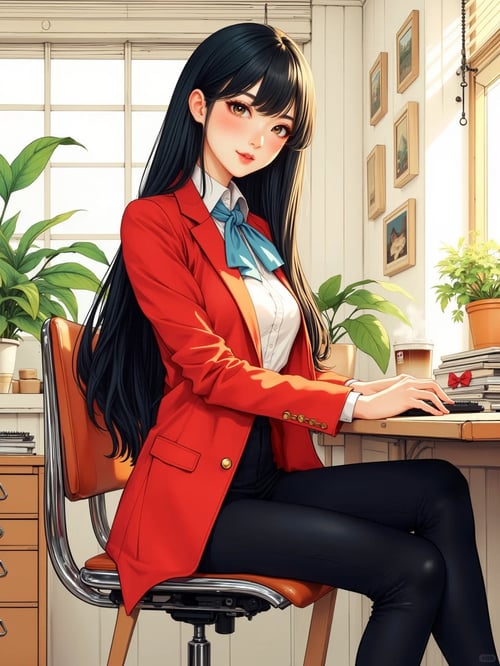 手绘美女生活模型-flux1.0 by ai老头 on Tensor.Art