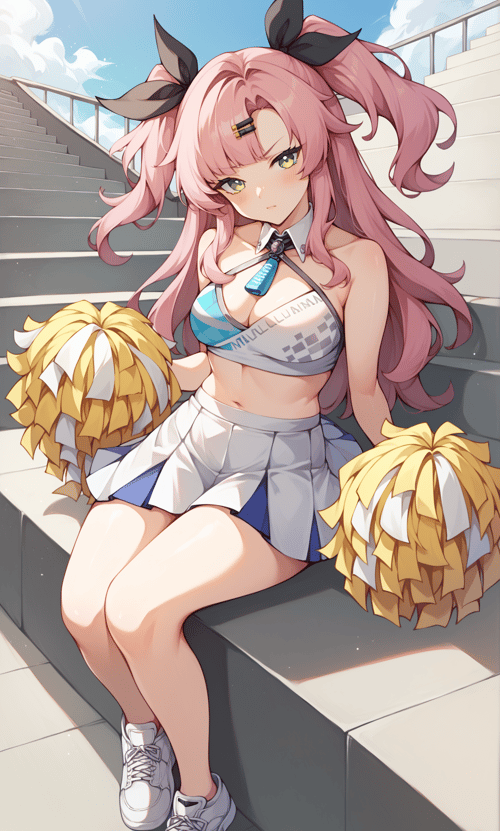 [PONY] Cheerleader Outfit | Blue Archive by scarxzys_ on Tensor.Art