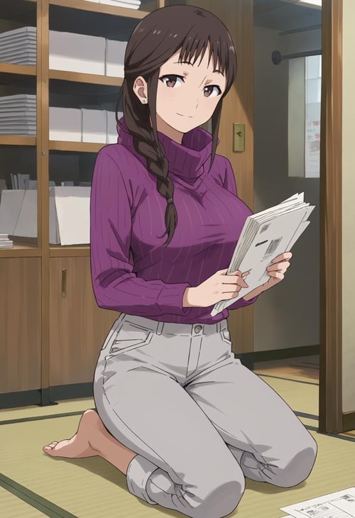 Segawa Misato 瀬川 美里 (SHIROBAKO) by Ttan on Tensor.Art