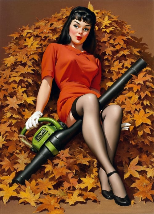 Gil Elvgren Style [by knowsnose] by MacrossManiac on Tensor.Art